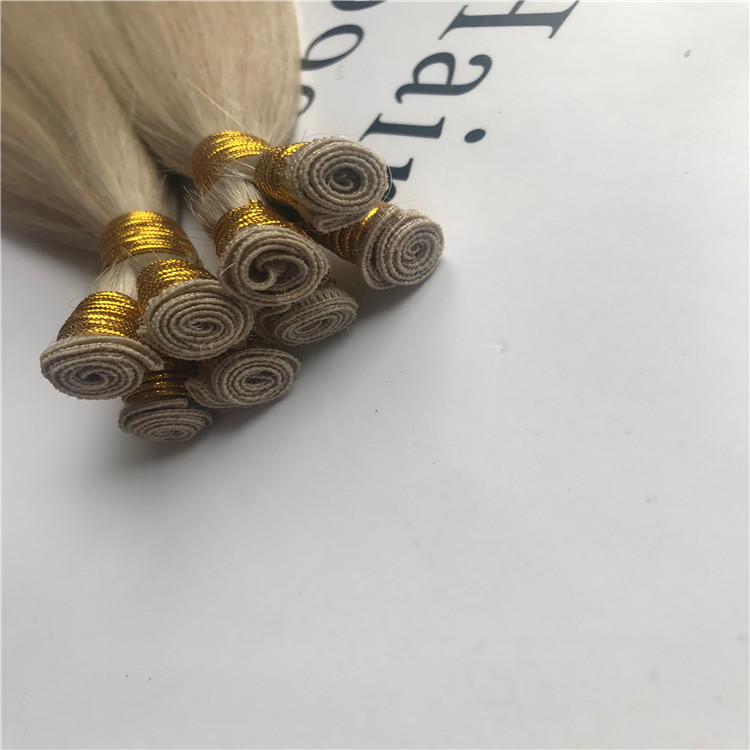 Hand tied weft,small and thin knot H71